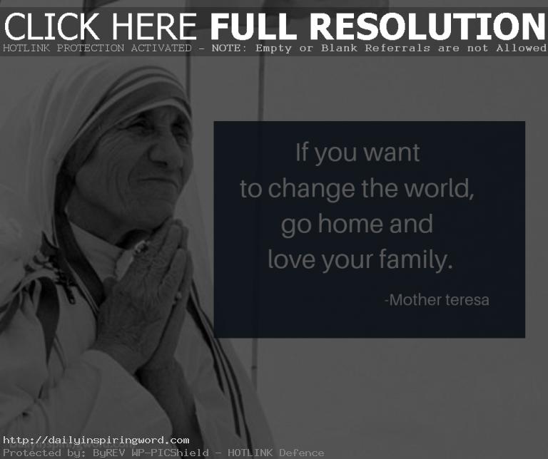 Mother Teresa Quotes Inspire to Serve the Humankind