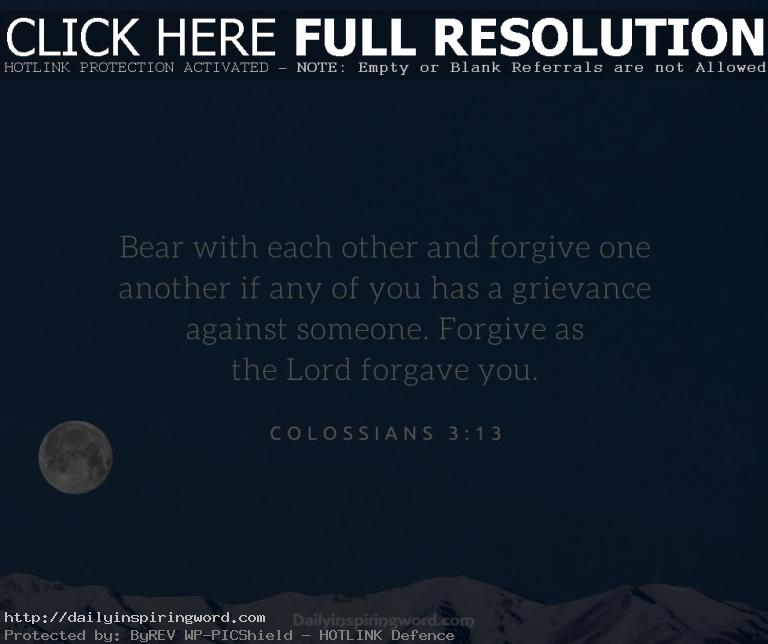 Best Bible Verses that teach about Forgiveness